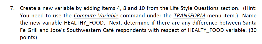 Urgent SPSS Case Analysis-Needs Fixing 10