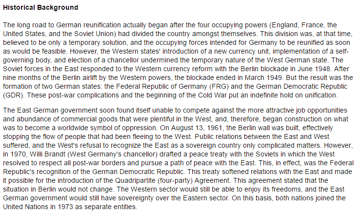 German History Paper 1