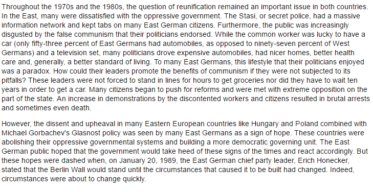 German History Paper 2