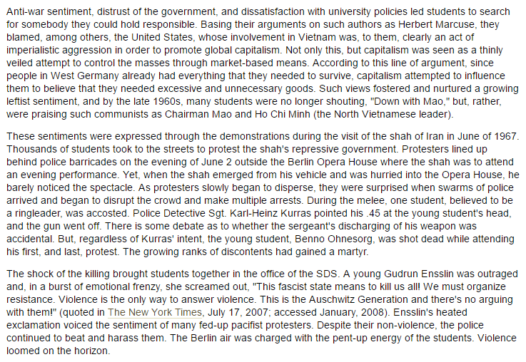 German History Paper 2