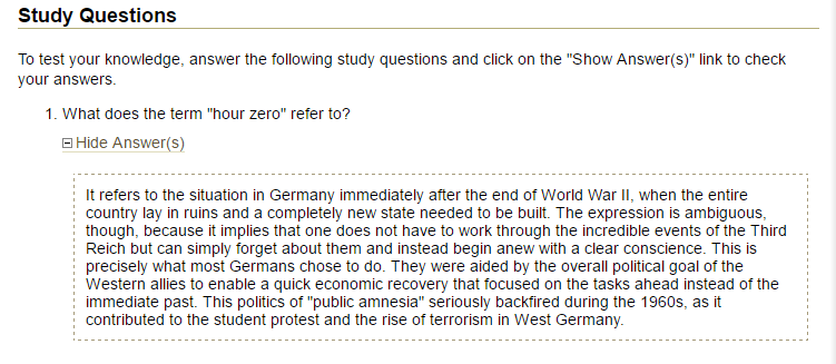 German History Paper 10