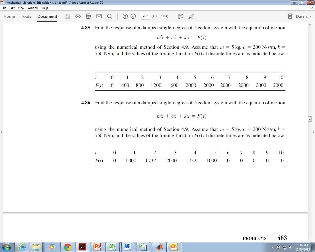 VibrationQuestions-NII 2
