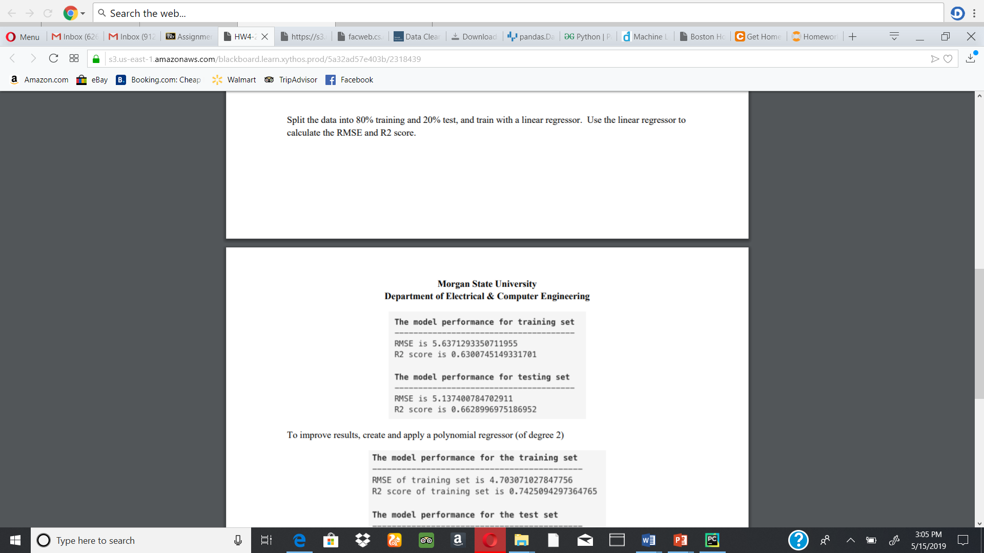  Question is attached below:Regression Load the Boston housing price dataset. The description of the dataset is here: http://facweb.cs.depaul.edu/mobasher/classes/CSC478/Data/housing-dscr.txt Confirm 2