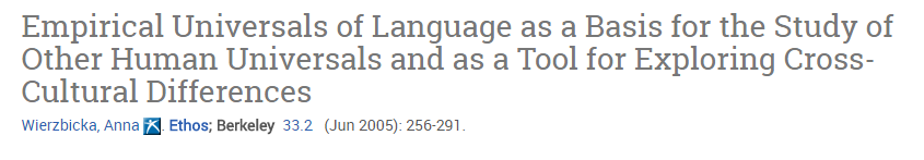 Introduction to Cross-Cultural Psychology Paper 1