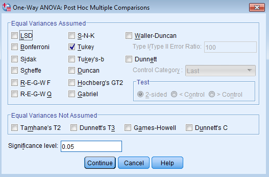 Assessment on One-Way ANOVA 5